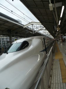 I took the Bullet Train, or Shinkansen as it is correctly, for a day trip to Kyoto - VERY bad ass!!